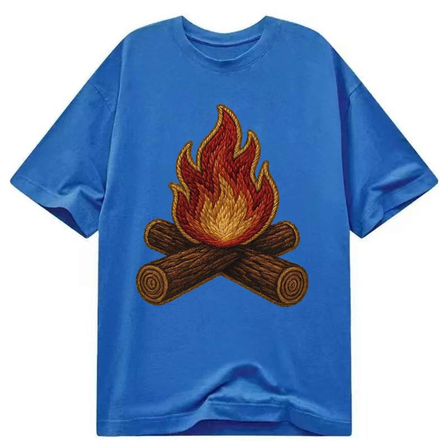 Campfire  - Classic T-shirt - Blue