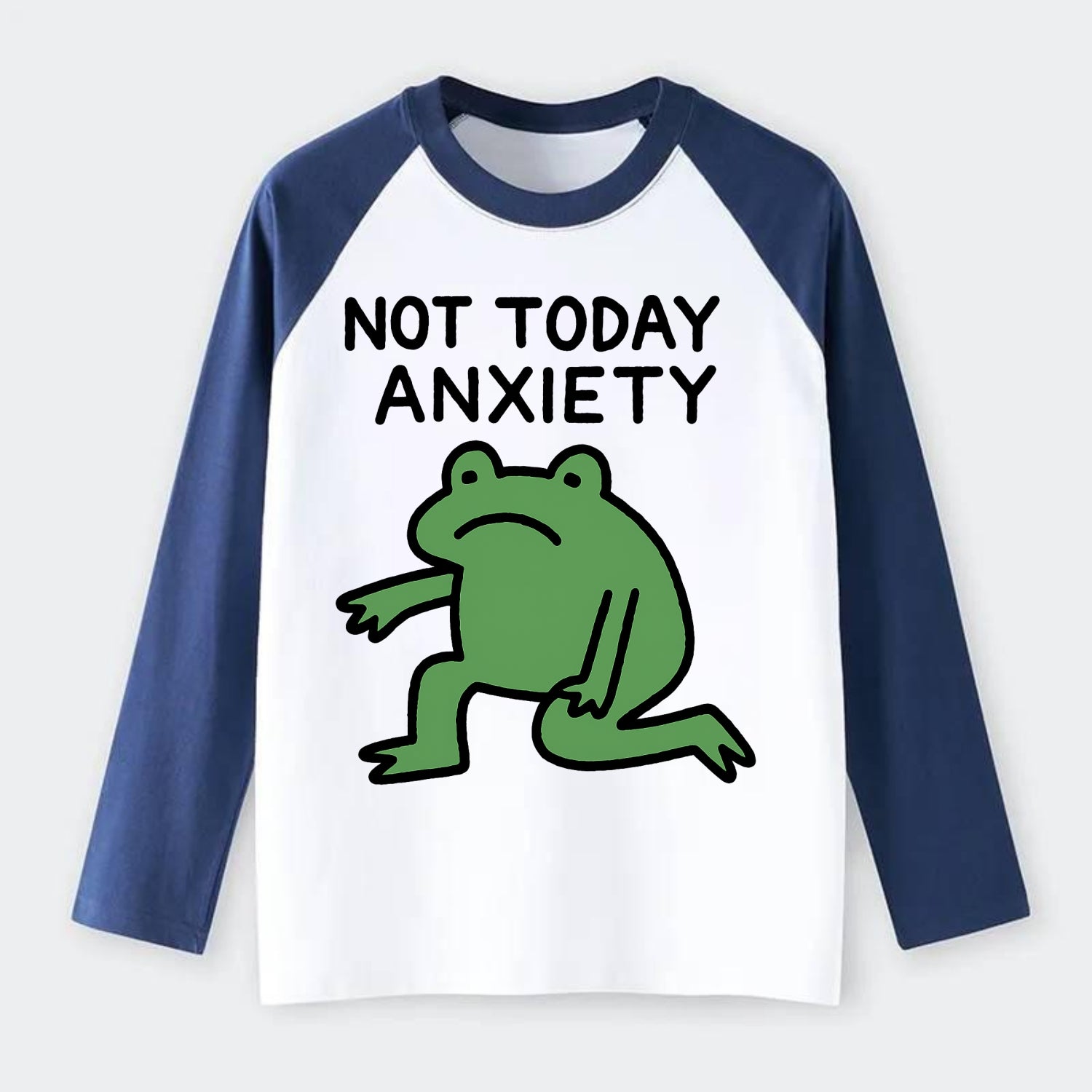 Another Trip Around The Sun  - Raglan Long Sleeve T-Shirt - Blue