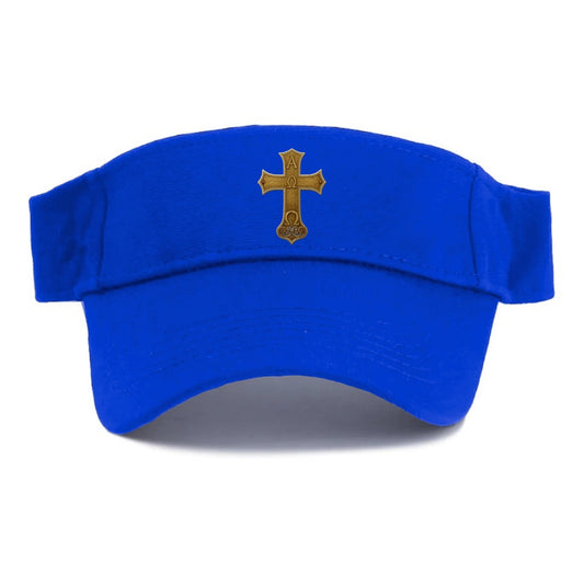 Alpha Omega Cross  - Visor - Blue