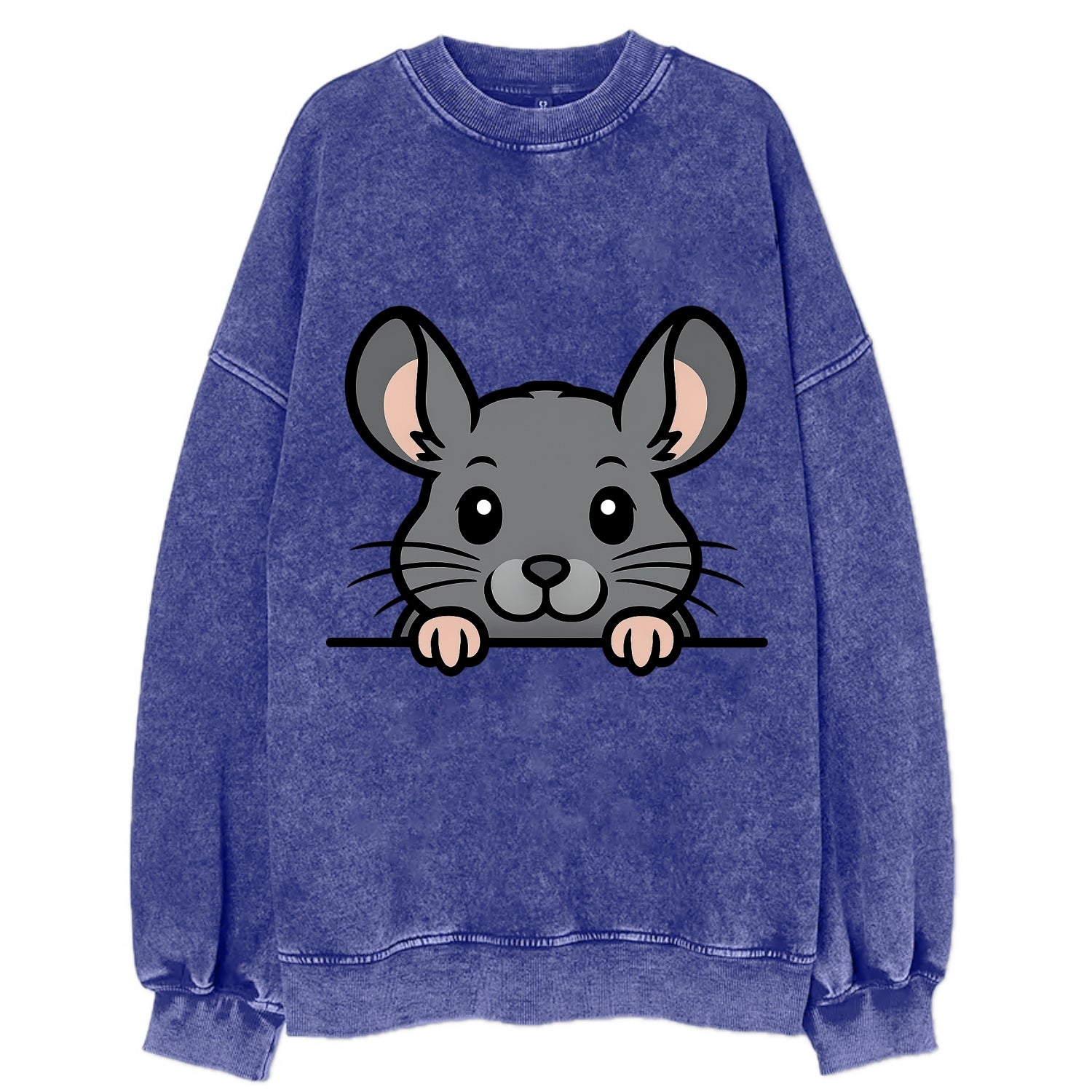 Chinchilla  - Vintage Sweatshirt - Blue