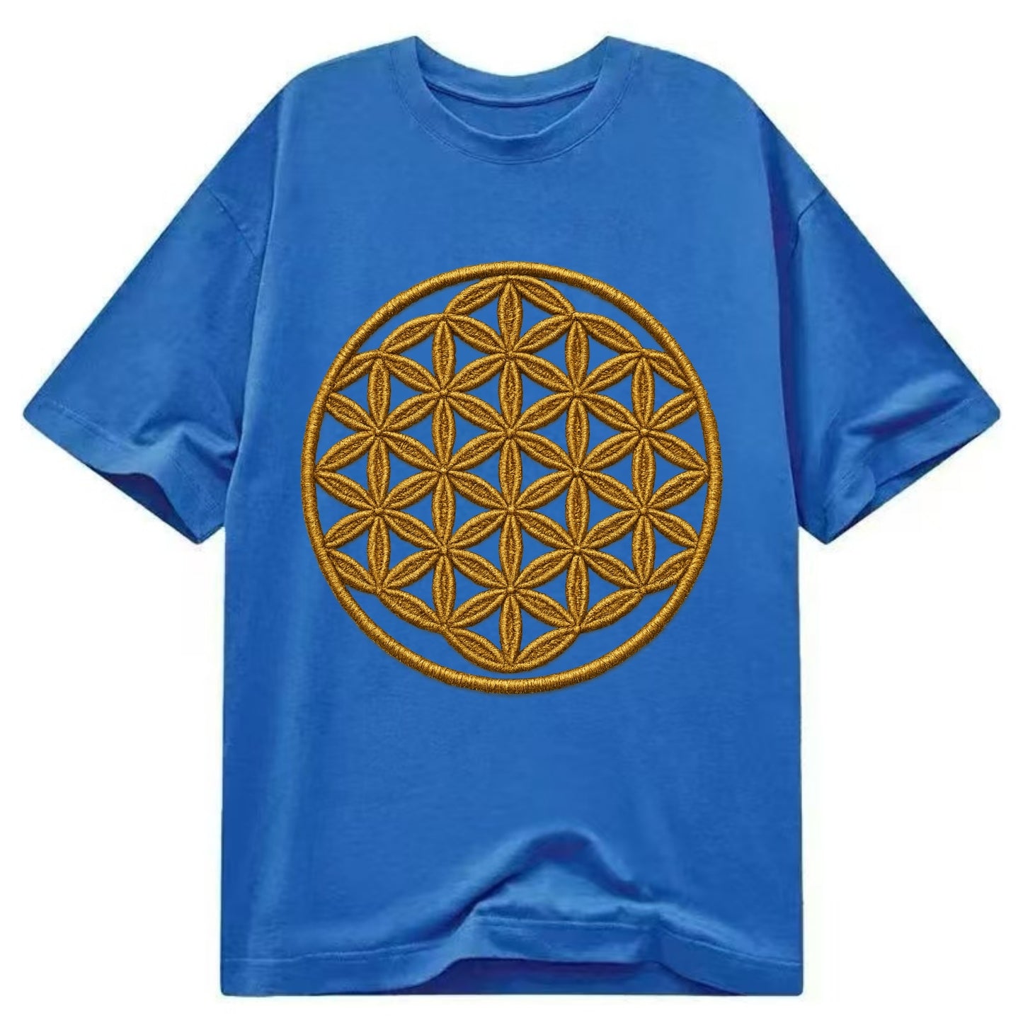 Flower of Life  - Classic T-shirt - Blue