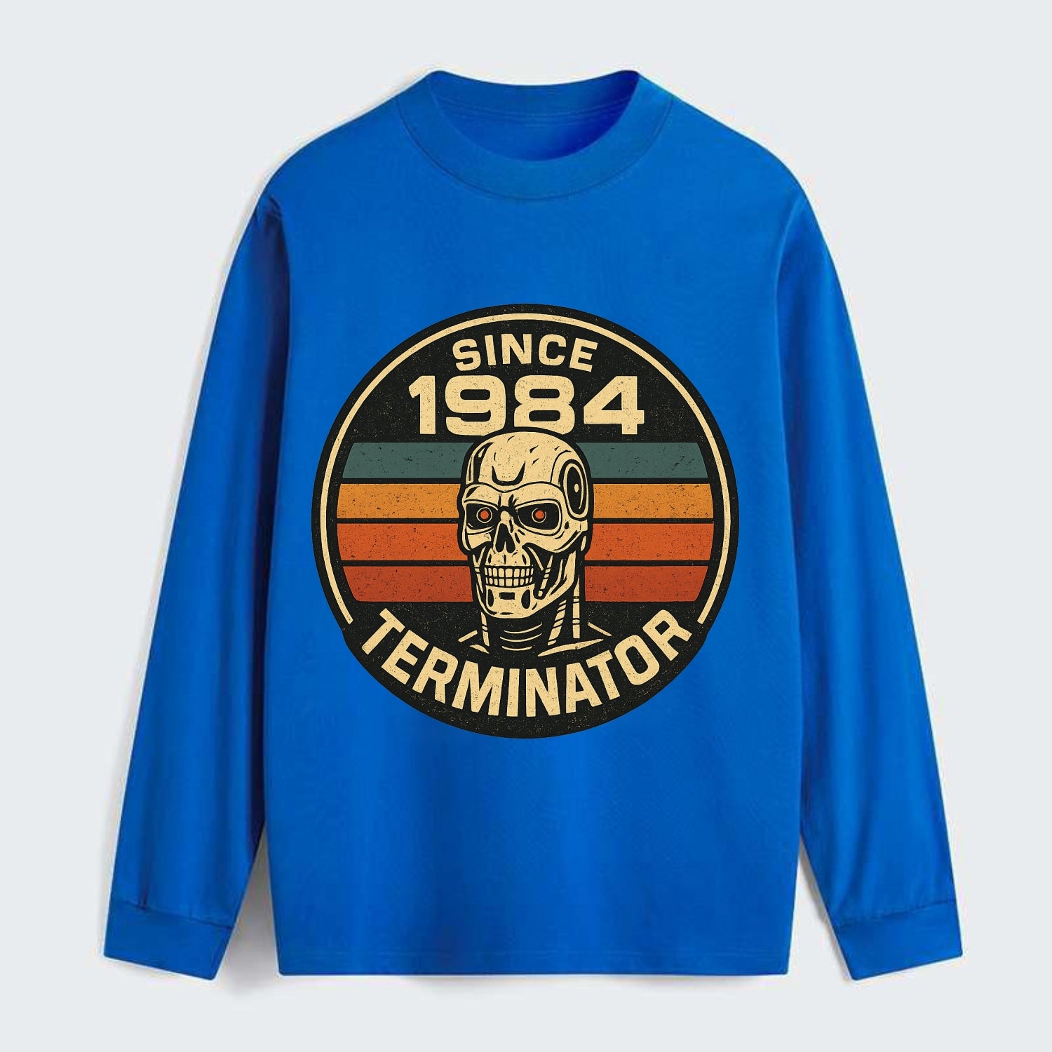 Terminator - Classic Long Sleeve Shirt - Blue