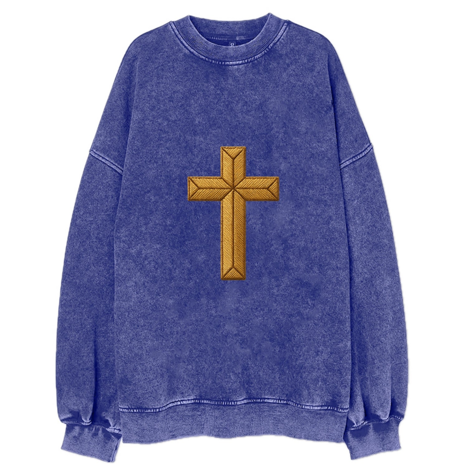 Rock Cross  - Vintage Sweatshirt - Blue
