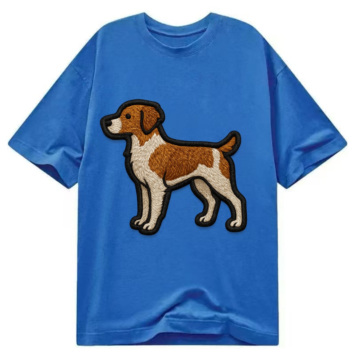 Brittany - Contemporary athletic logo wi - Classic T-shirt - Blue