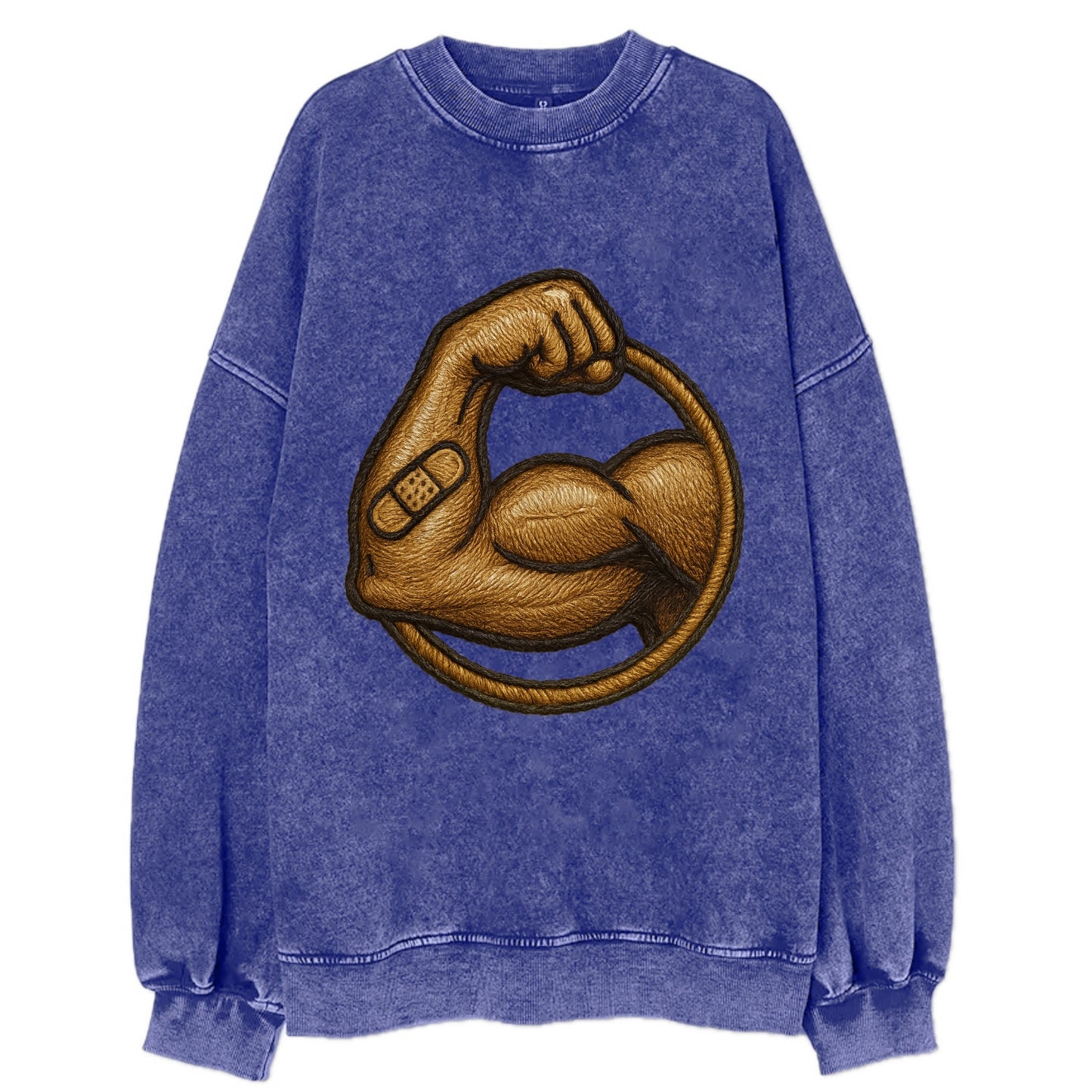 Sore Today Strong Tomorrow  - Vintage Sweatshirt - Blue