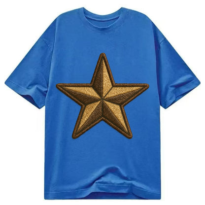 Star  - Classic T-shirt - Blue