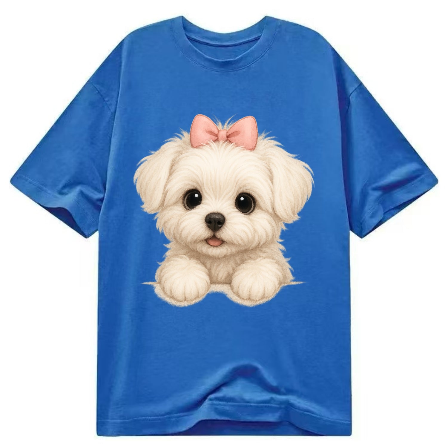 Maltese  - Classic T-shirt - Blue