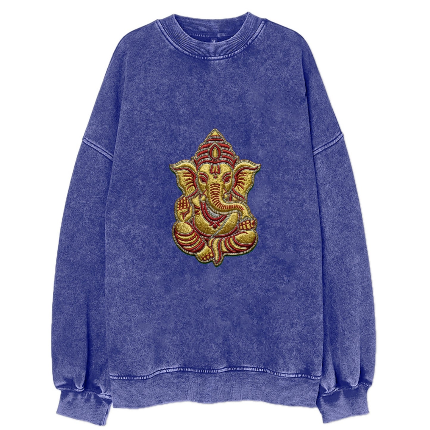 Ganesh - Vintage Sweatshirt - Blue