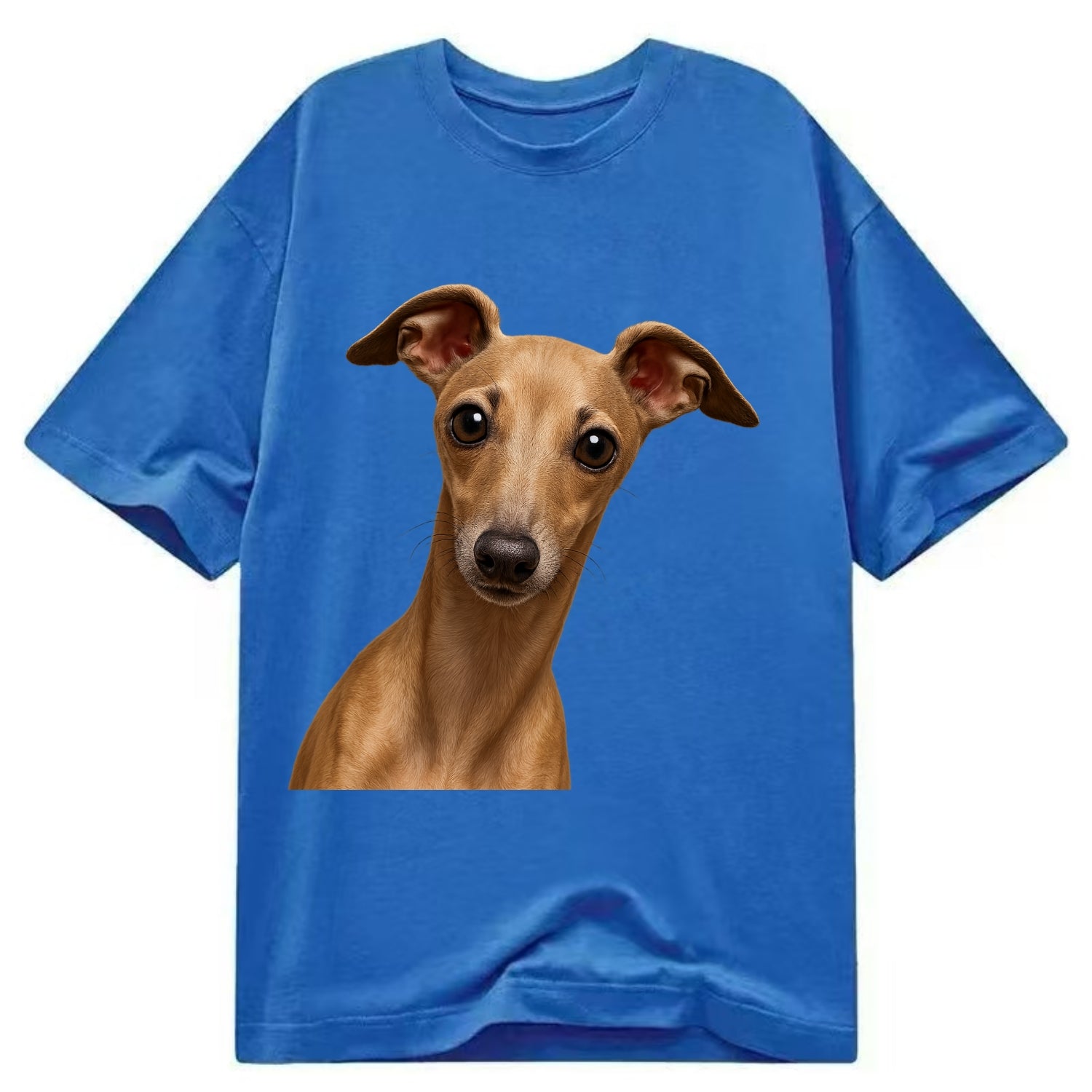 Italian Greyhound  - Classic T-shirt - Blue