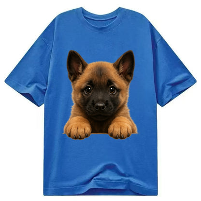 Belgian Malinois  - Classic T-shirt - Blue