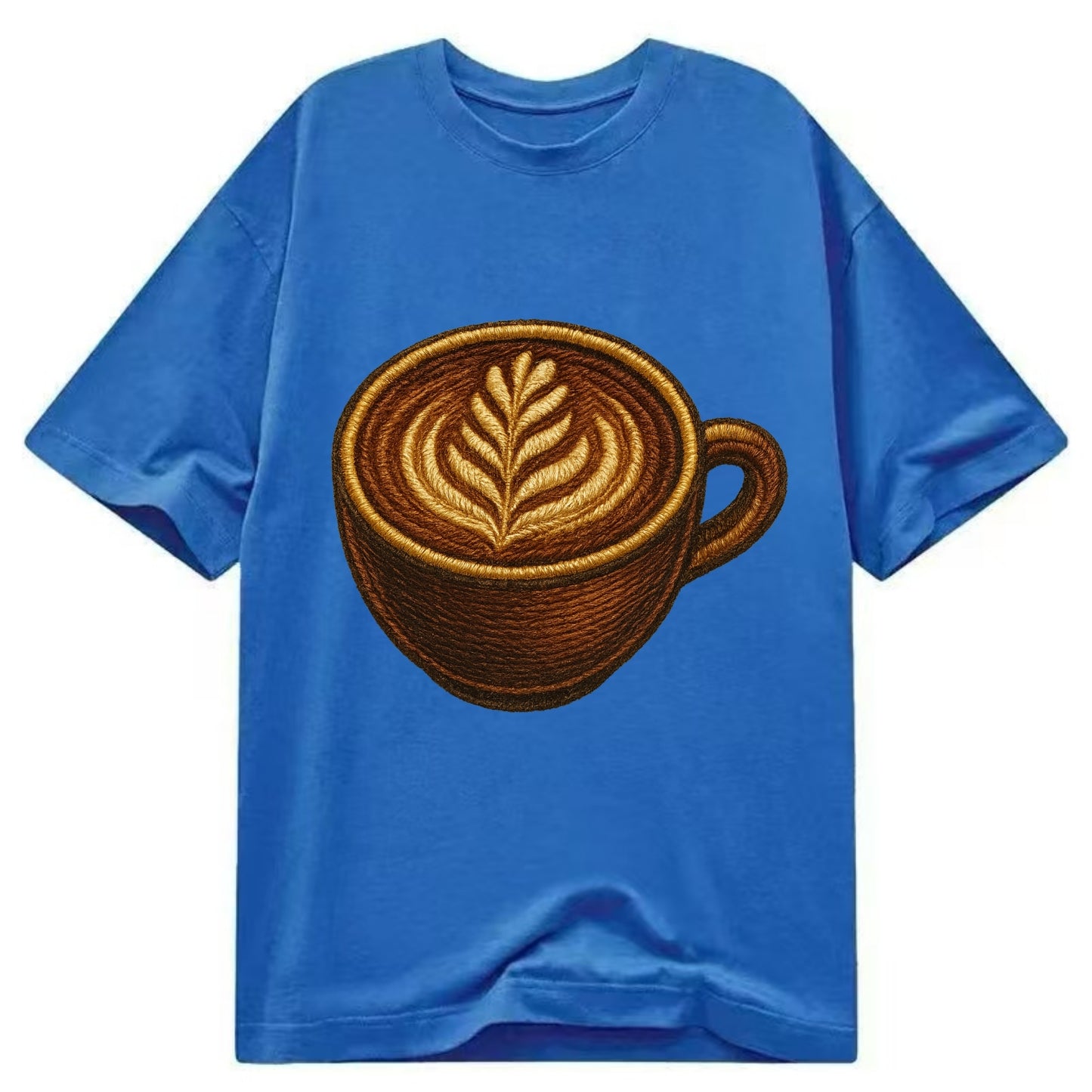 Latte Art  - Classic T-shirt - Blue