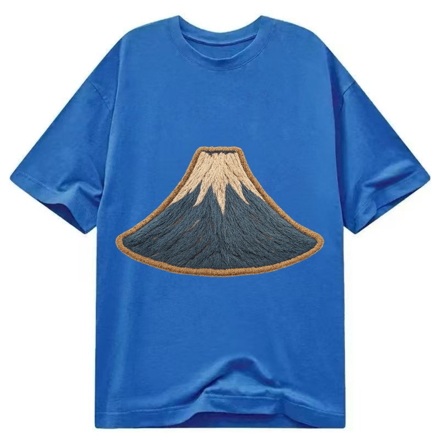 Sacred Mountain  - Classic T-shirt - Blue