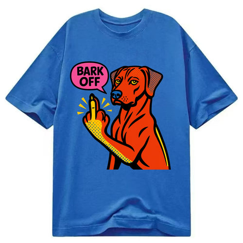 Rhodesian Ridgeback with distinctive ridge on back, athletic muscular paw up - Classic T-shirt