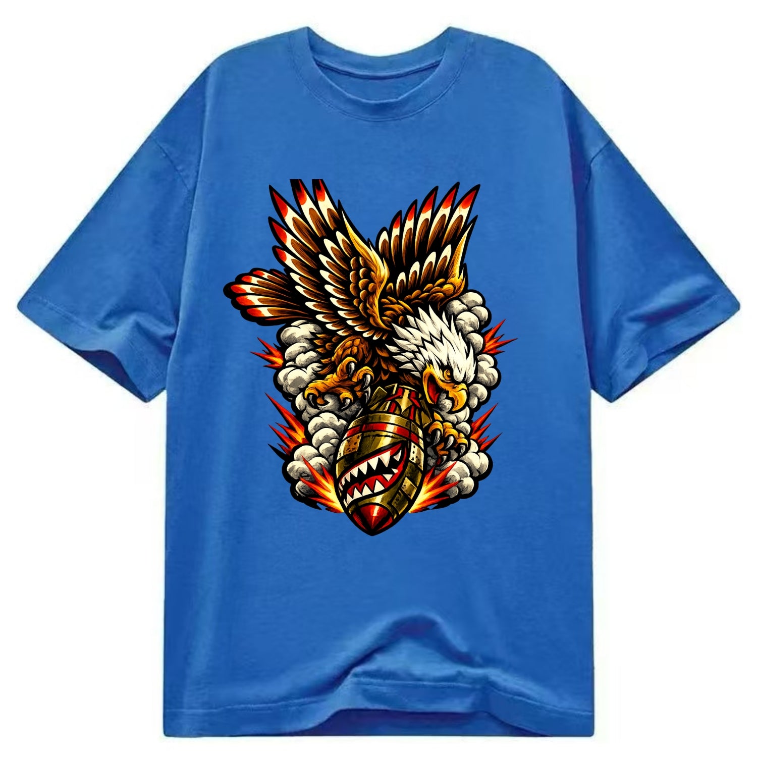War Eagle Dive - Classic T-shirt - Blue