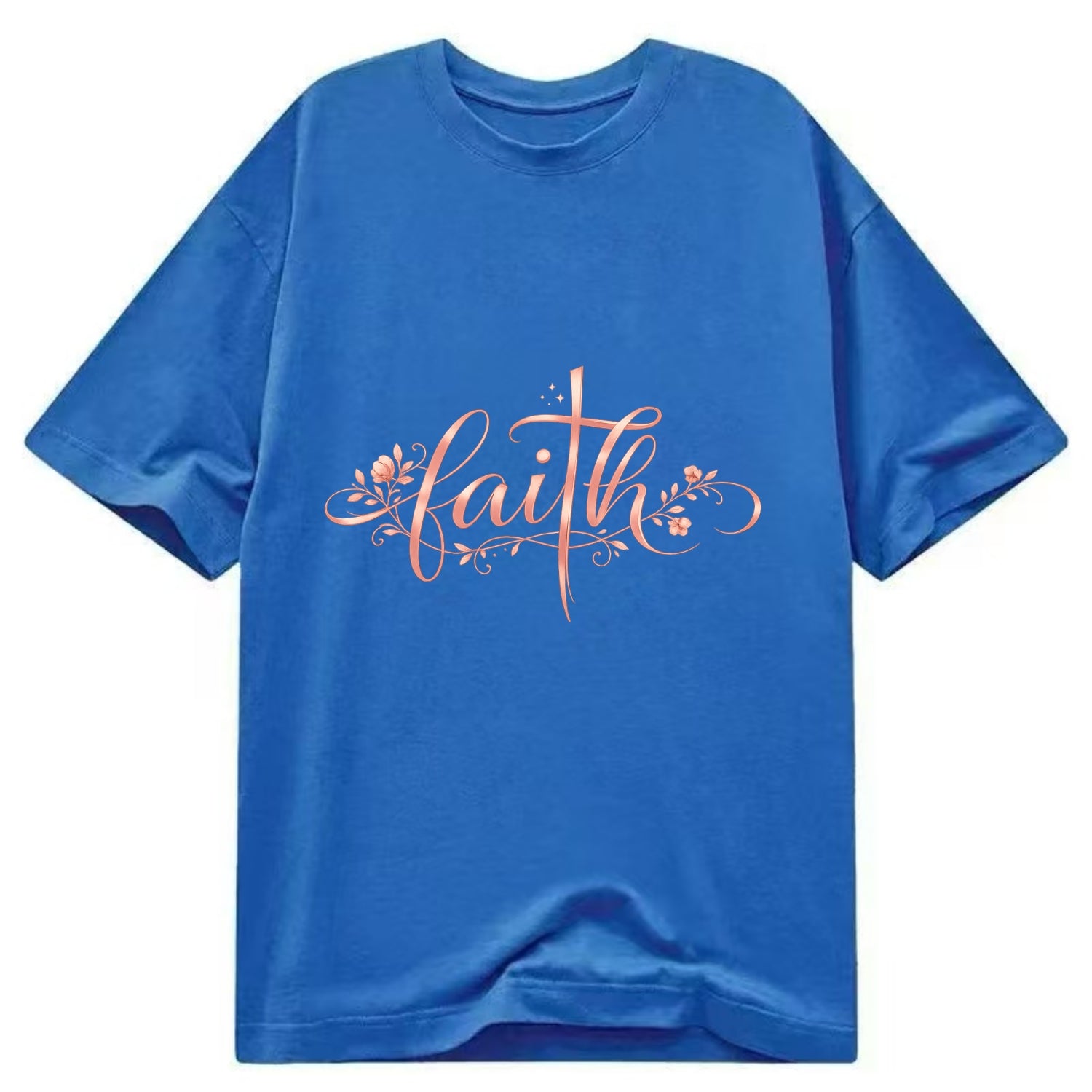 Faith - Classic T-shirt - Blue