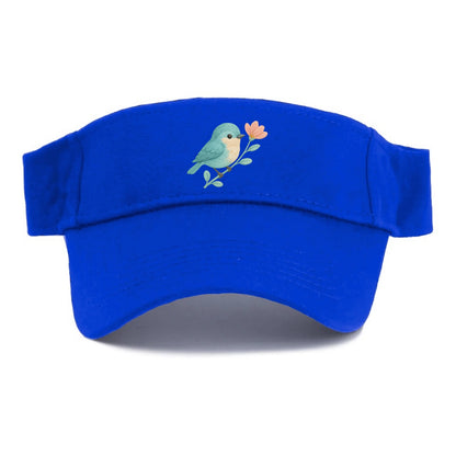 Aqua Chickadee - Visor - Blue