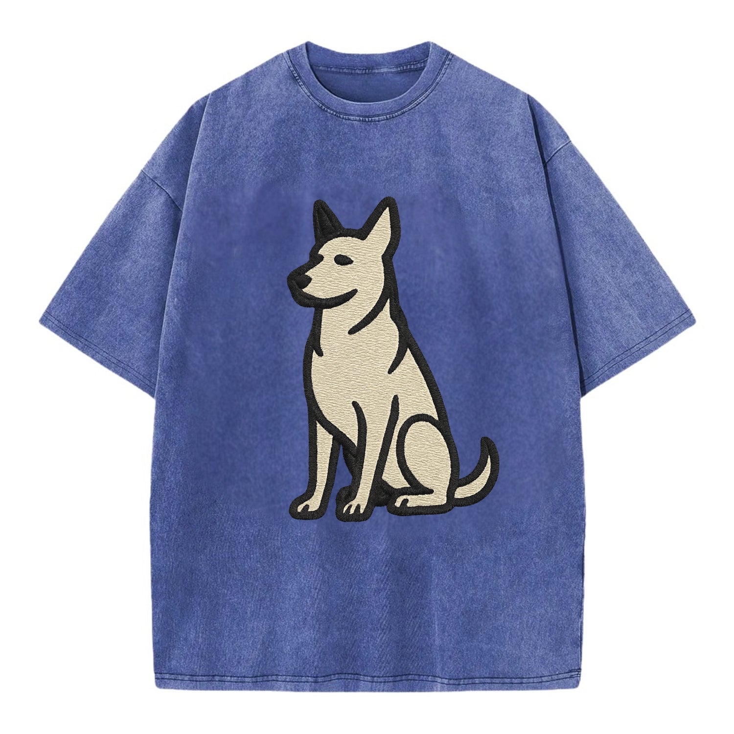 German Sheprador - German Shepherd Lab m Vintage T-shirt - Blue