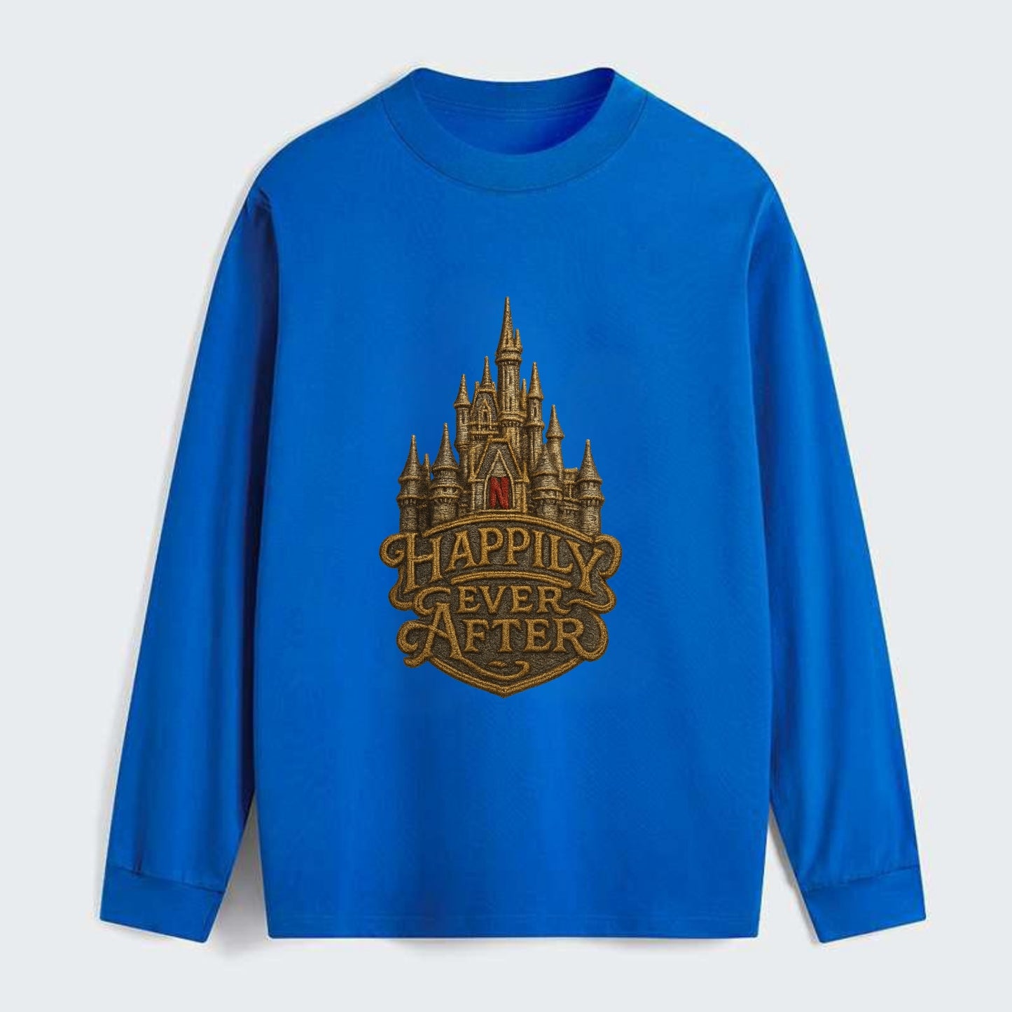 Happily Ever After  - Classic Long Sleeve Shirt - Blue