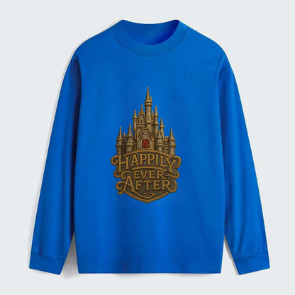 Happily Ever After  - Classic Long Sleeve Shirt - Blue