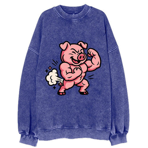 Strong Pig - Vintage Sweatshirt