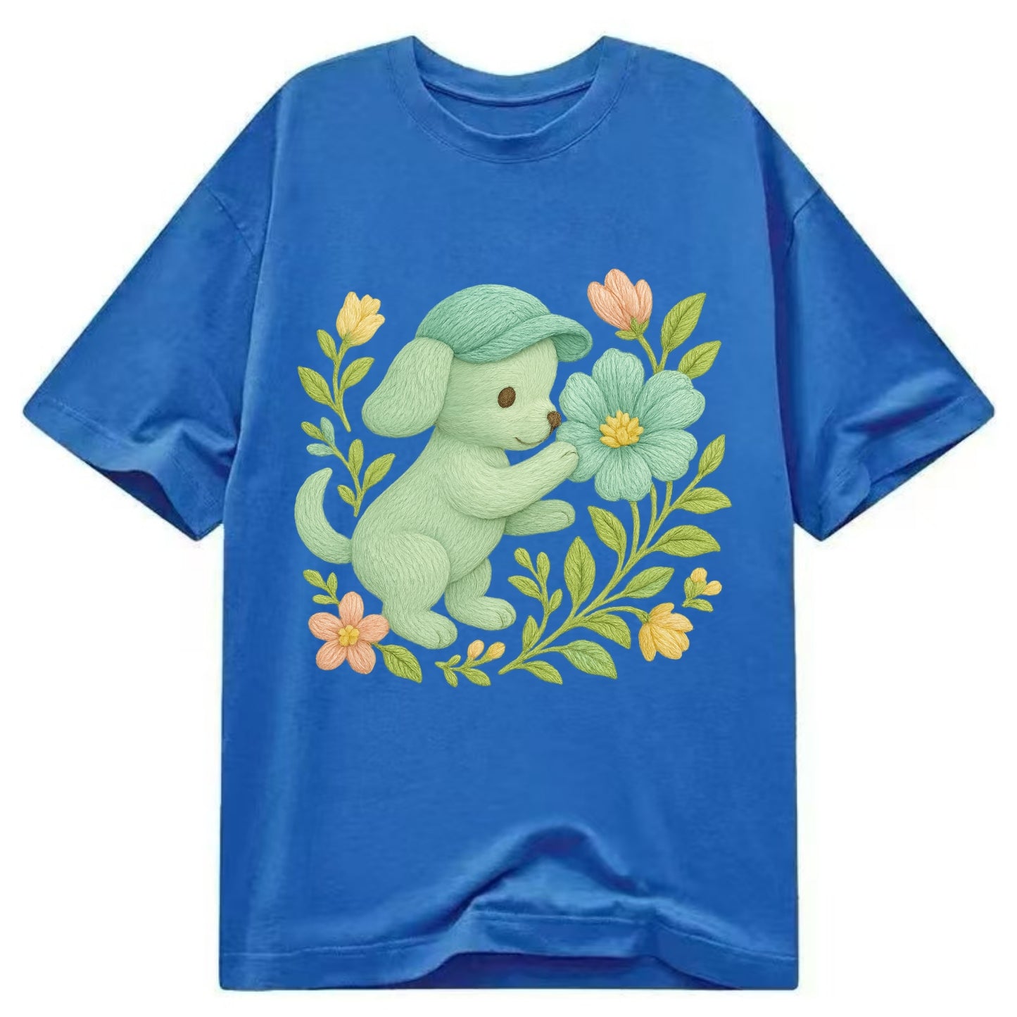 Mint Puppy - Classic T-shirt - Blue