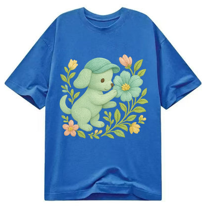 Mint Puppy - Classic T-shirt - Blue