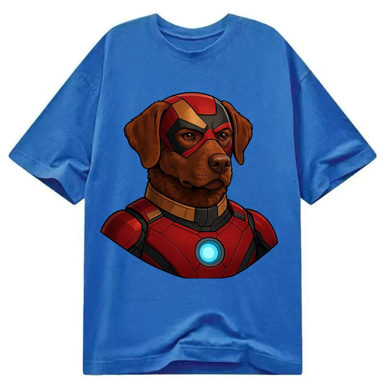 Chesapeake Bay Retriever Loyal Hero  - C Classic T-shirt - Blue