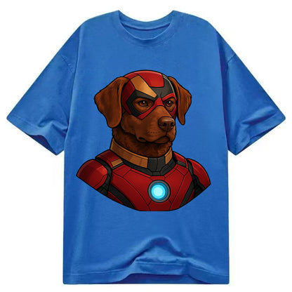 Chesapeake Bay Retriever Loyal Hero  - C Classic T-shirt - Blue
