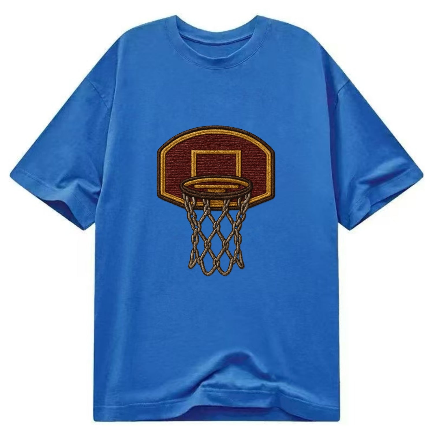 Basketball Hoop  - Classic T-shirt - Blue