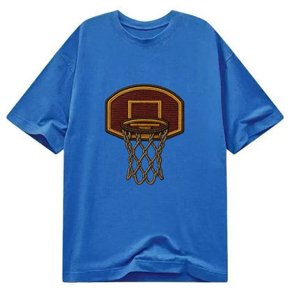 Basketball Hoop  - Classic T-shirt - Blue