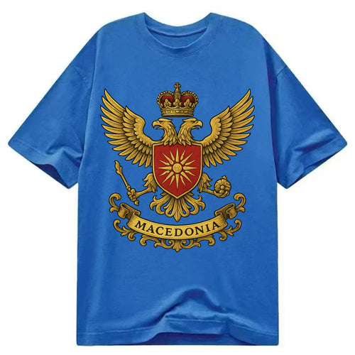 Macedonia Heritage Badge  - Classic T-shirt