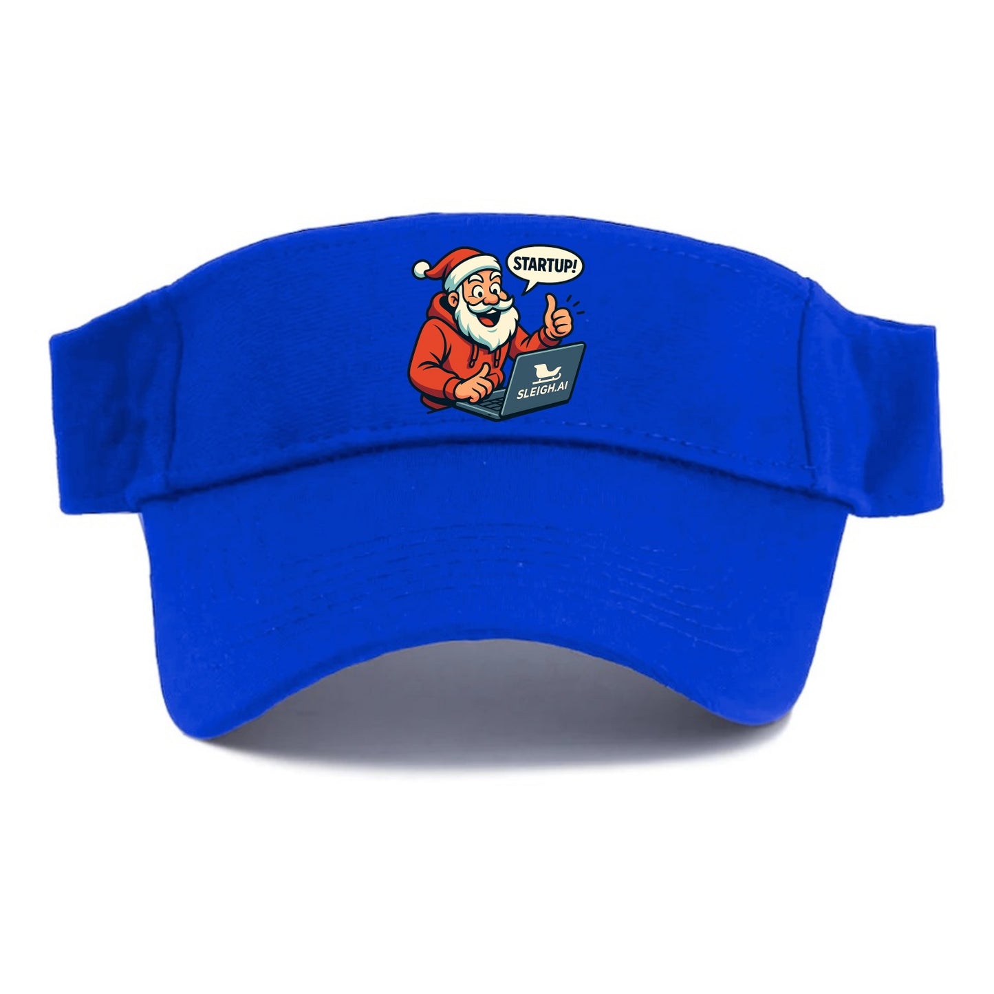 Santa Tech Startup CEO - Visor - Blue