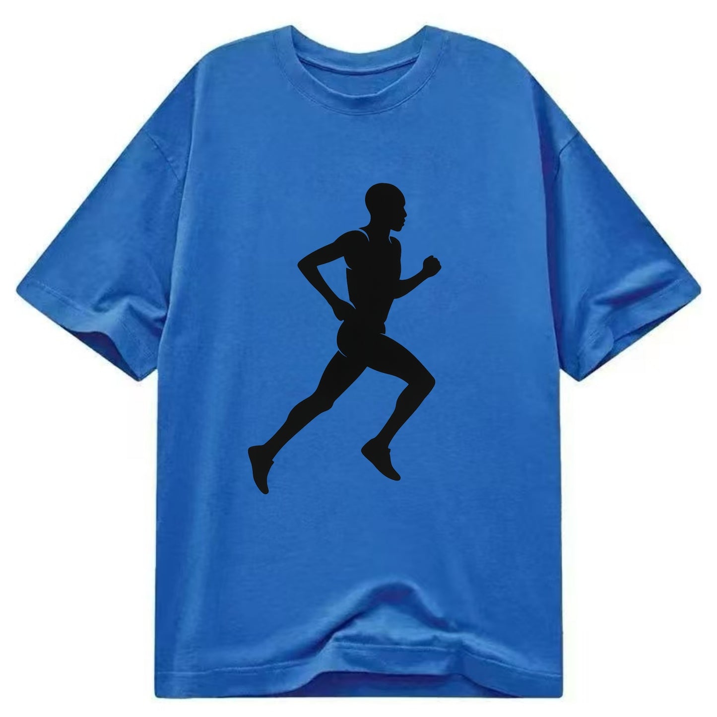 Kenyan distance runner stride - Classic T-shirt - Blue