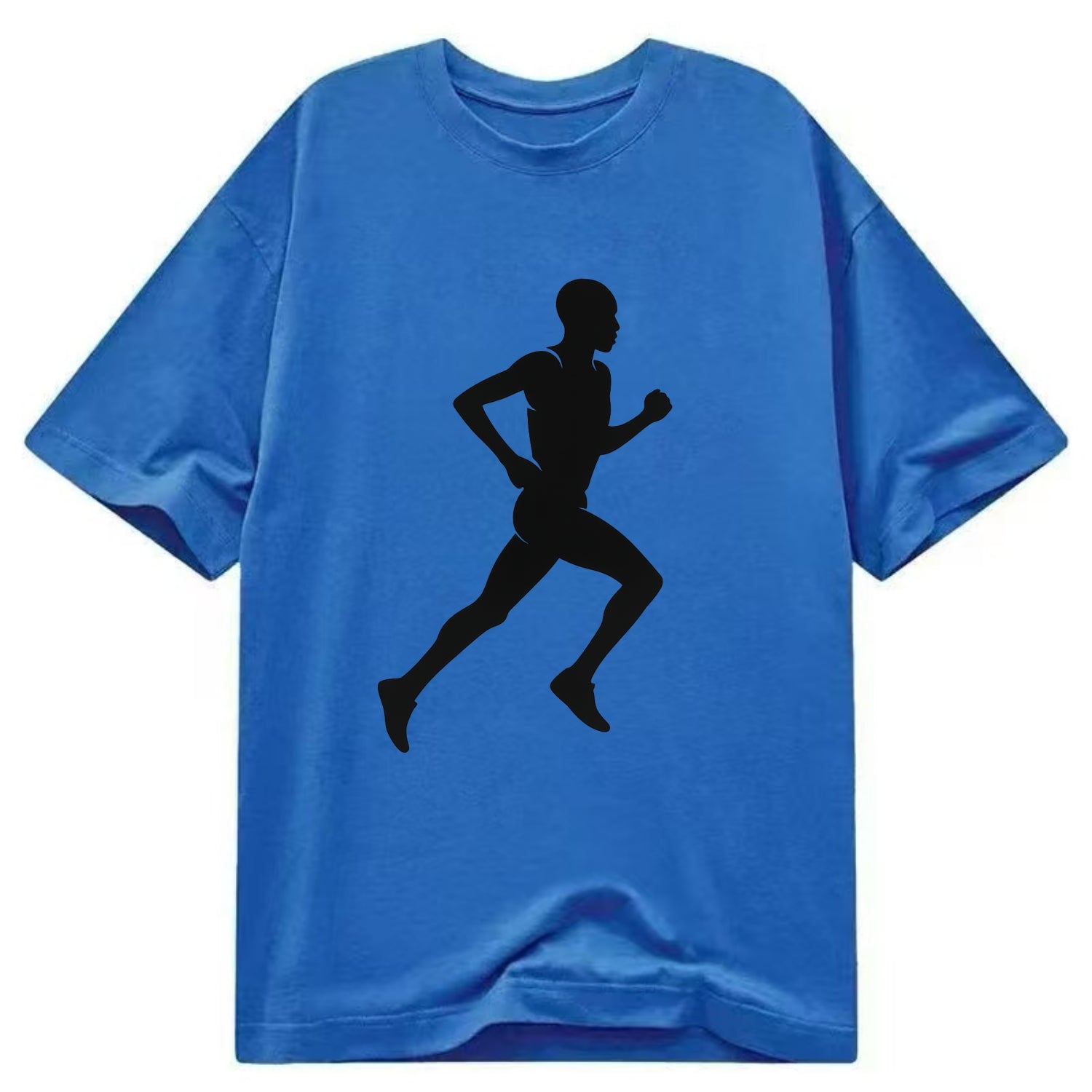 Kenyan distance runner stride - Classic T-shirt - Blue
