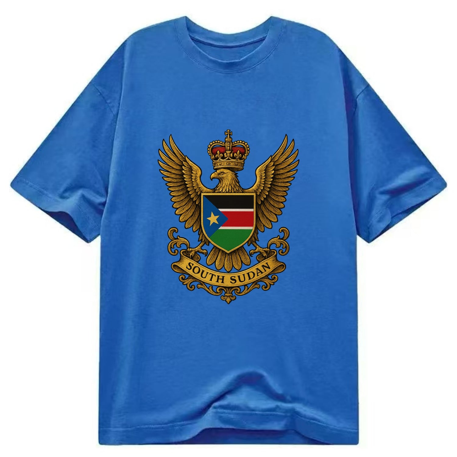 South Sudan Royal Logo  - Classic T-shirt - Blue