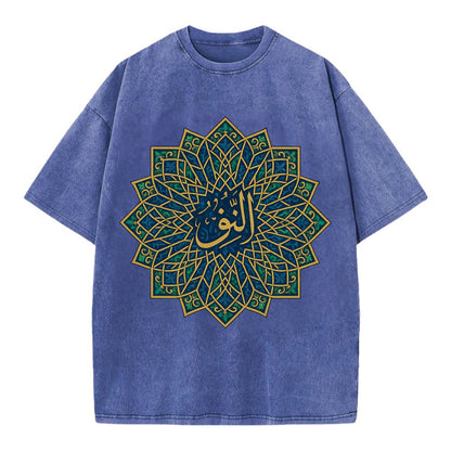 An-Nur Radiance - Vintage T-shirt - Blue