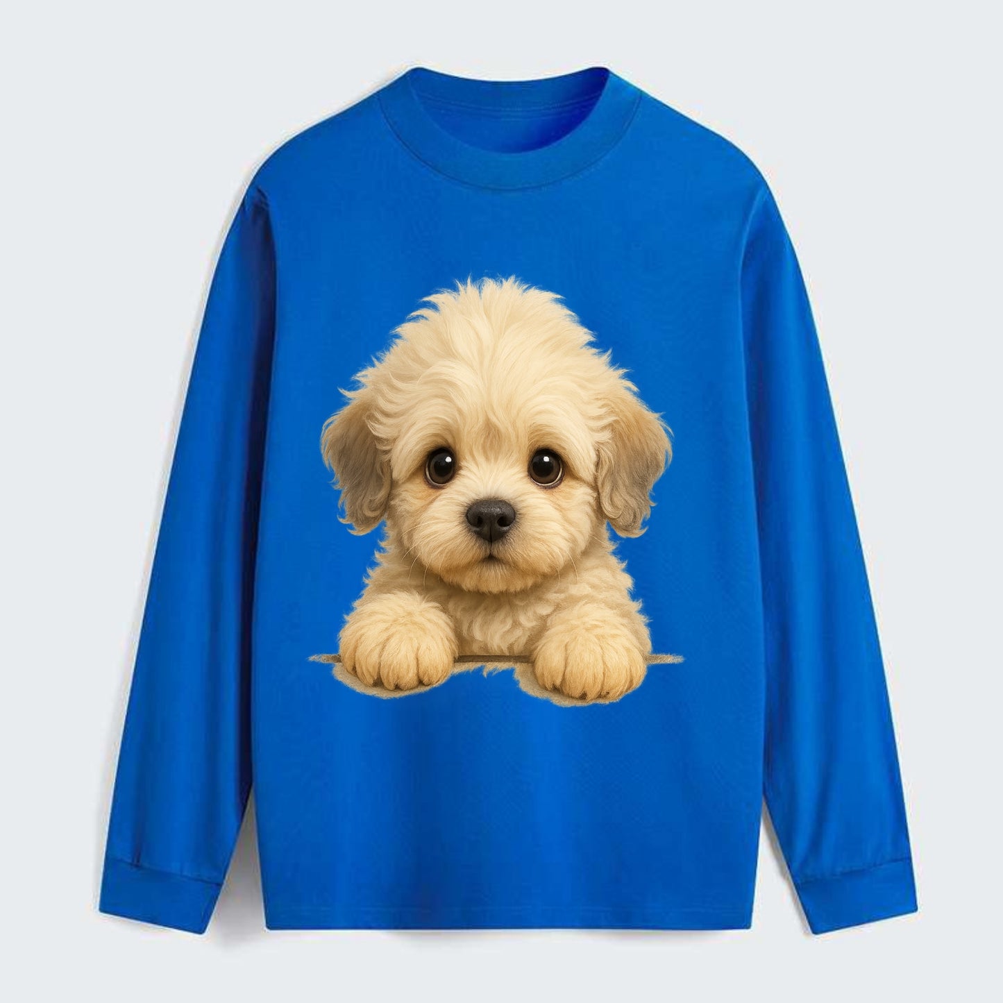 Dandie Dinmont Terrier  - Classic Long S - Classic Long Sleeve Shirt - Blue