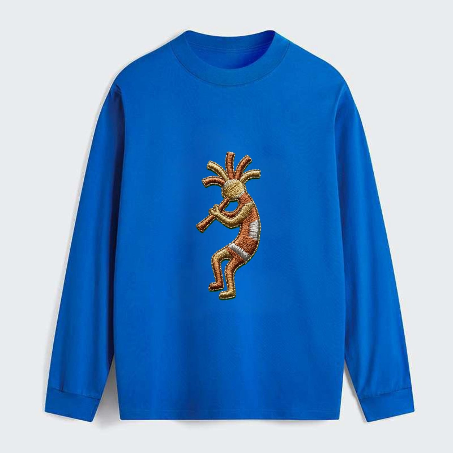 Kokopelli - Classic Long Sleeve Shirt - Blue