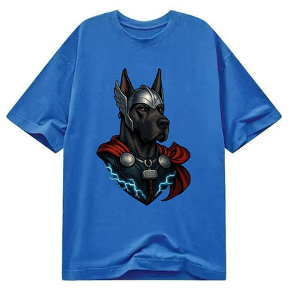 Great Dane Thor  - Classic T-shirt - Blue
