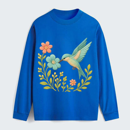 Mint Bee-Eater - Classic Long Sleeve Shirt - Blue