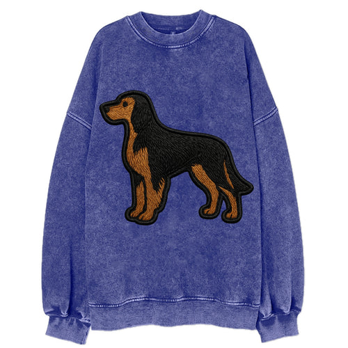 Gordon Setter - Modern setter silhouette - Vintage Sweatshirt
