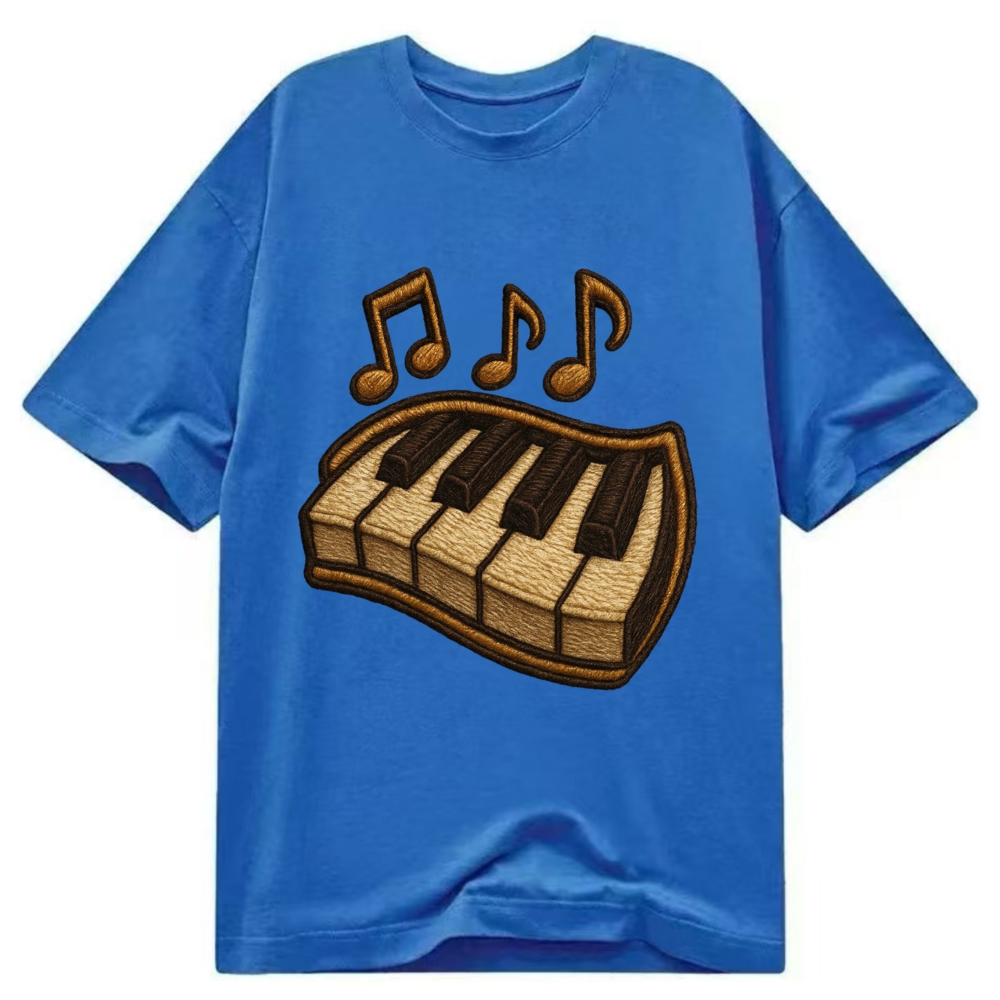 Piano Keys  - Classic T-shirt - Blue
