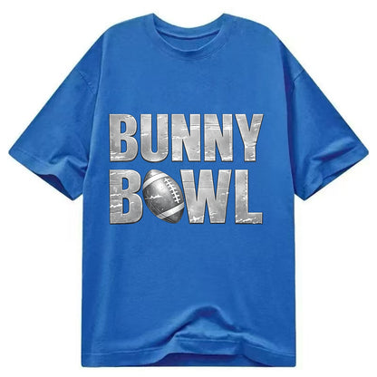 Bunny Bowl - Classic T-shirt - Blue