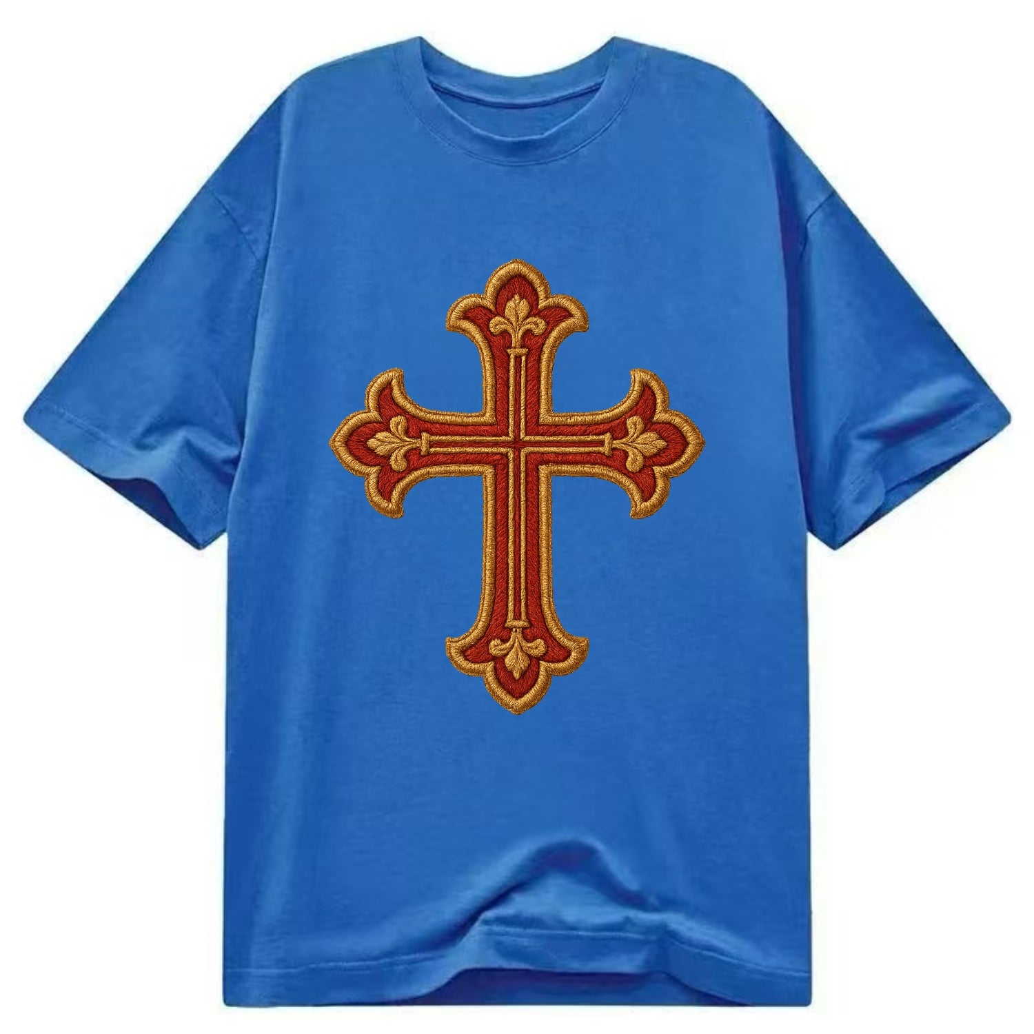 Armenian Cross - Classic T-shirt - Blue