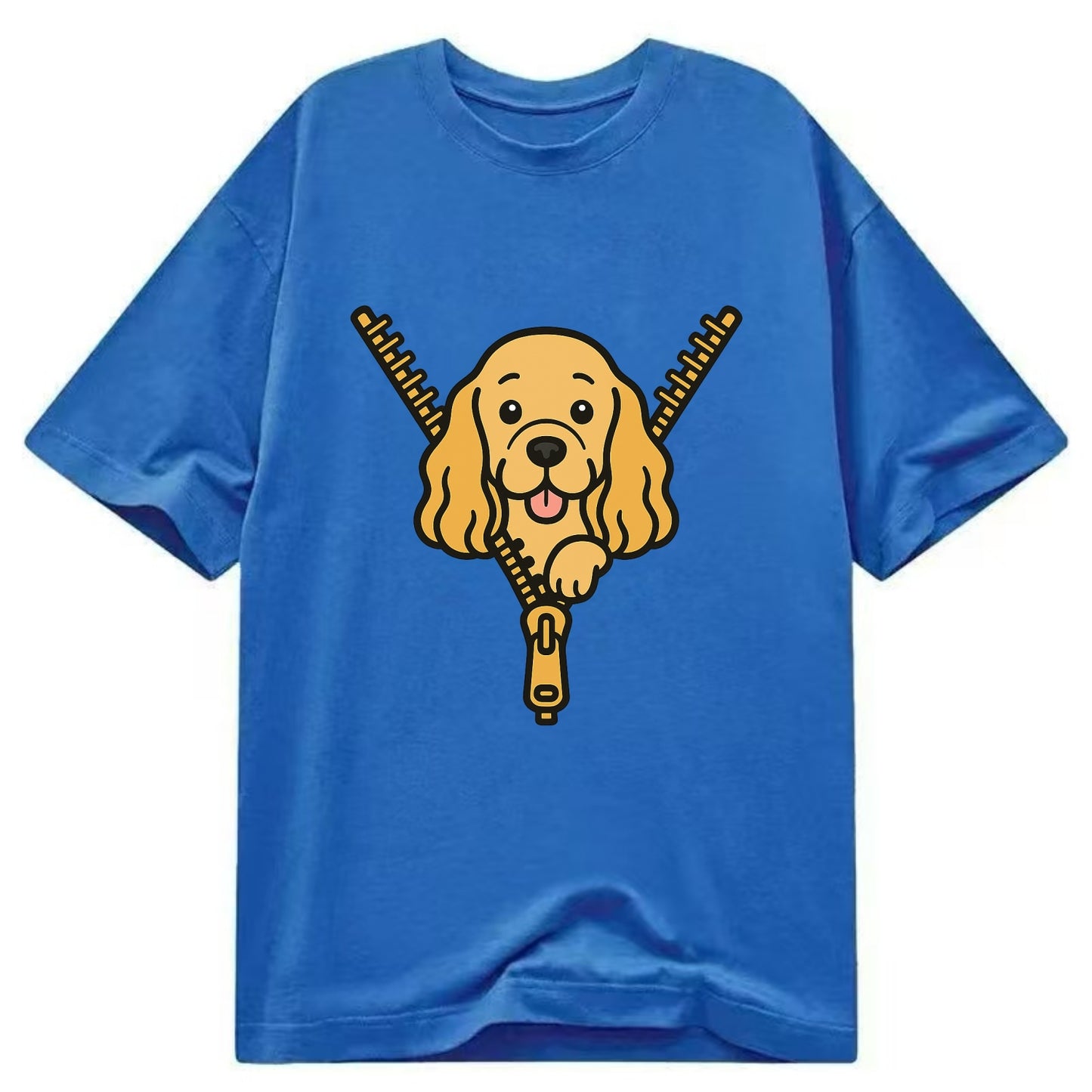 Cocker Spaniel - Classic T-shirt - Blue