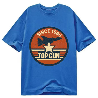 Top Gun Since 1986 - Classic T-shirt - Blue