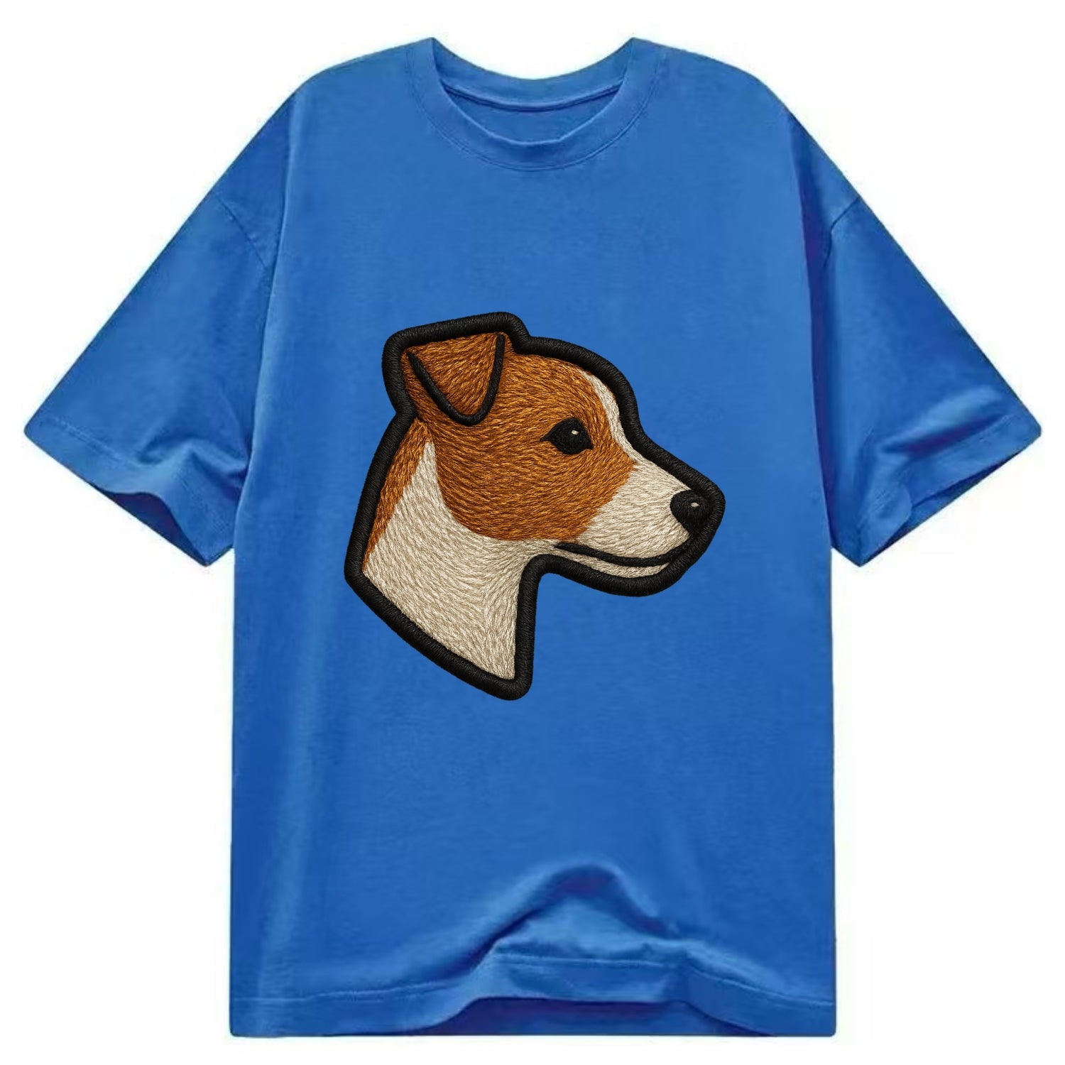Jack Russell Terrier - Modern small terr - Classic T-shirt - Blue
