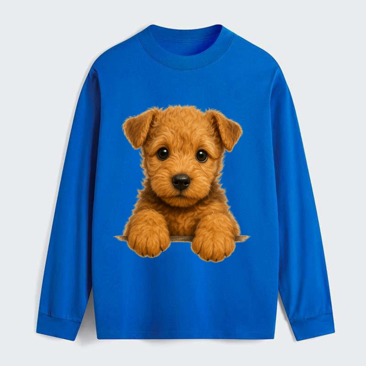 Lakeland Terrier  - Classic Long Sleeve Shirt - Blue