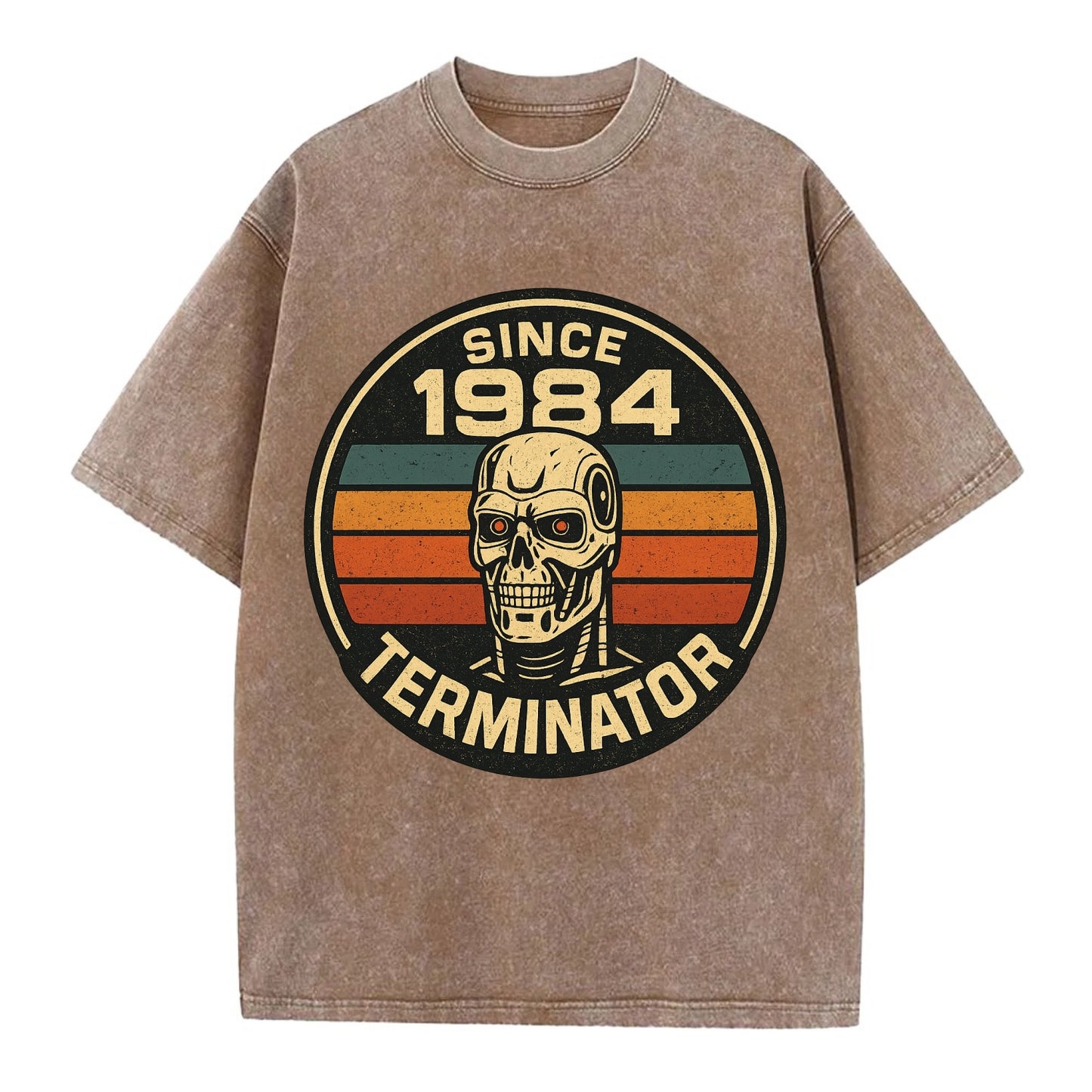 Terminator - Vintage T-shirt - Brown