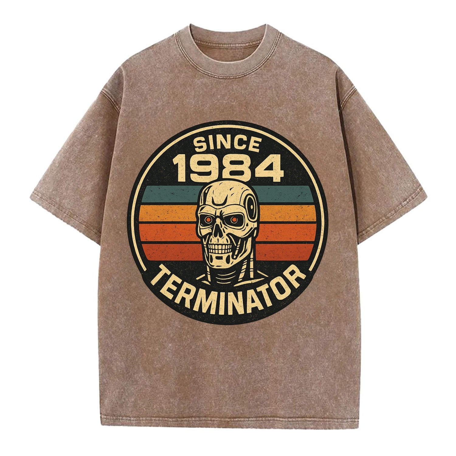 Terminator - Vintage T-shirt - Brown